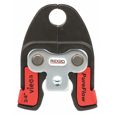 RIDGID Press Jaw: 3/4 in Pipe, PEX, For Viega Pureflow - Jaws for Compact Press Tools
