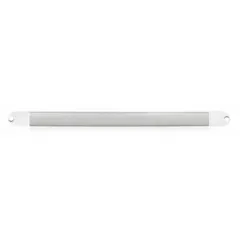 Rigid LED strip light for surface mounting. Flat white housing with IP68 ingress protection. Operates on 12.8V DC and connects via blunt cut wires. Suitable for vehicle, marine, or industrial lighting where water and dust resistance is required.