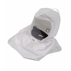 Full hood replacement for RPB painting and spraying headgear systems. Constructed of Tychem QC material for protection against overspray and liquid splash. Universal headgear size fits standard RPB headgear. Includes T-Link hood only.