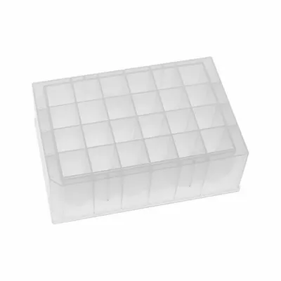 MTC BIO Well Plate: Sterile, 24 Wells, 8.6 mL, 17.5 mm Dia, RNase/DNase Free, Square - Multiple Well Plates