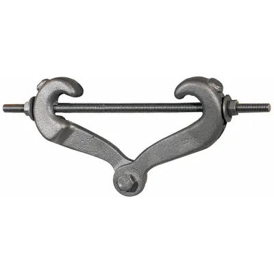 ANVIL Tong-Style Beam Clamp for 7/8 in Threaded Rod, 365 lb Load Capacity - Tong-Style Beam Clamps