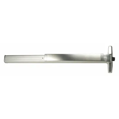 VON DUPRIN 33A-L-06 3 US28 RHR Rim Exit Device with Touchbar and Lever Trim - Rim Push Bars