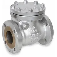 SHARPE Check Valve: Swing, 2-Way, Inline Valve Body, 8 in Pipe Size, Flange x Flange, 850°F, Std (MPN 4371002290)