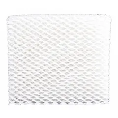 Replacement wick for evaporative humidifiers. Absorbs water and facilitates air passage for moisture evaporation. Used in residential and light-commercial HVAC systems to manage indoor humidity levels.
