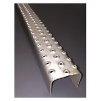 APPROVED VENDOR Ladder Tread Rung: Ladder Rung, Perforated, Stainless Steel (MPN 63S3L16-48.75)