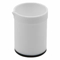 Low Form PTFE Beaker, 100 mL, Colorless Body, No Graduations