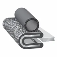 TRIM LOK INC Trim Seal: Rounded, 25 ft Overall Lg, PVC Outer, EPDM Bulb, 3/8 in Leg Lg (MPN 7M062B3X1/16A-25)