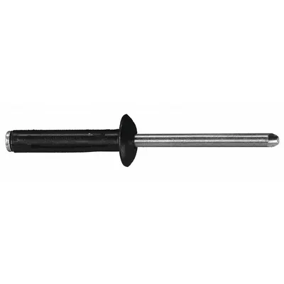 CUSHMAN Rivet, 3/16 in Overall Length - Personnel & Utility Vehicle Accessories
