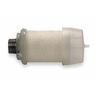 SPEEDAIRE Exhaust Muffler: 3/4 in NPT, 160 cfm, 0.9 micron - Pneumatic Exhaust Silencers / Mist Eliminators