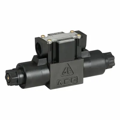 CHIEF Hydraulic Directional Valve: 20 gpm Max Flow Rate, D03 NFPA Size, Three Positions - Solenoid-Operated Directional Control Valves