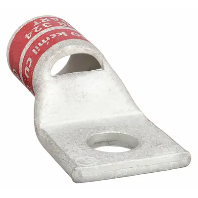 BURNDY Compression Lug: 1/2 in Stud Size, 350 kcmil – 350 kcmil For Wire Sizes - One-Hole Compression Lugs
