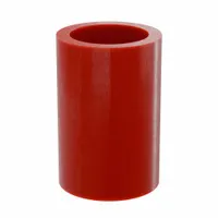 BUNTING BEARINGS Sleeve Bearing: PTFE, J-4200, 3/4 in Bore, 1 in OD, 1 1/2 in Overall Lg, Red, 3 PK (MPN BJ4S121612)