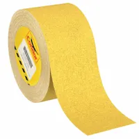 Anti-Slip Tape: Very Coarse, 46 Grit Size, Solid, Yellow, 6 in x 60 ft, 32 mil Tape Thick, 2 PK (MPN GRAN15290)