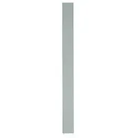 ASI GLOBAL Partition Column: Steel, Powder-Coated, Gray, 82 in Ht, 24 in Wd, 1 1/4 in Thick (MPN 40-M1372403-25)