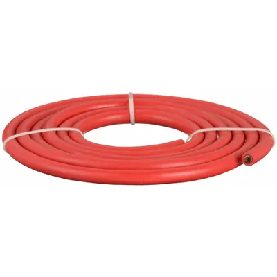 WESTWARD Cut to Length Jumper Cable, 1 ga, 120 in, Red, 119 A - Cut to Length Jumper Cables