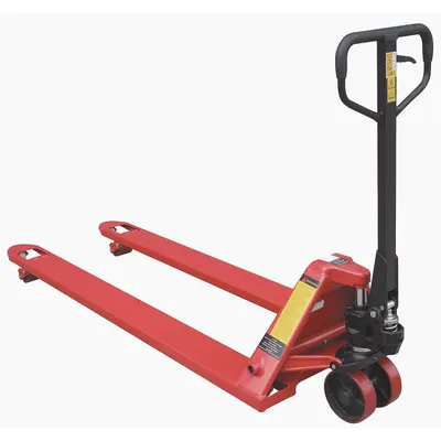 Dayton Pallet Jack: 4,400 lb, 70 in L x 27 in W Fork Dim, 27 in, 15 in, Long Fork - General Purpose Pallet Jacks