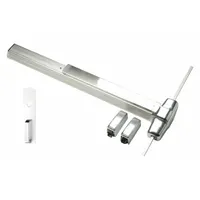 VON DUPRIN Surface Vertical Rod: 3 ft Max Door Wd, Aluminum (MPN 9927NL 3 US28)