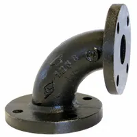 Metal Pipe Elbow: 2 1/2 in x 2 in, Flange x Flange, Class 125, 175 psi @ 150° F, 90° Elbow (MPN 0306004409)