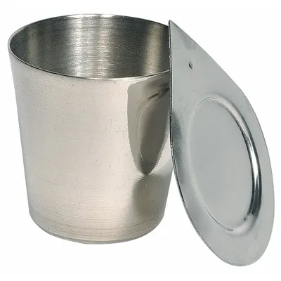 UNITED Crucible: 25 mL Capacity - mL, 36 mm Dia, 39 mm Overall Ht, Polished - Crucibles