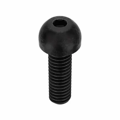 KERR LAKESIDE Socket Head Cap Screw: 5/16"-18 Thread Size, 1 in Lg, Button, Black Oxide - Button Head Socket Cap Screws