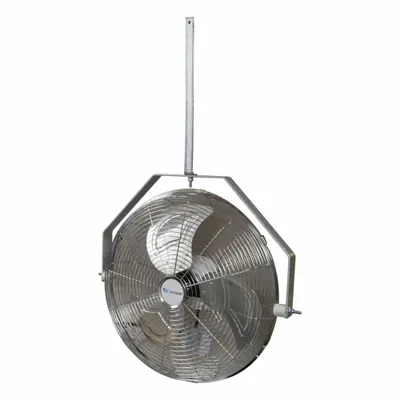 CANARM Mounted Fan: 18 in Blade Dia, 120V AC, 1/8 hp Motor HP, Ceiling Mount - Standard Industrial Wall-Mount Fans