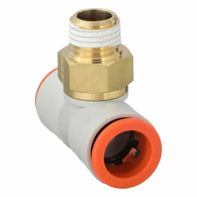 SMC KQ2T13-35AS Polybutylene & Brass Tube Fitting - Polybutylene & Brass Tube Fittings