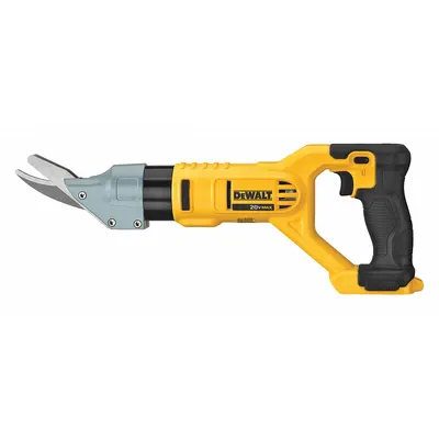 DEWALT Fiber Cement Shear: Cordless, 20V DC, 1/2 in, 2,500 stroke/min - DEWALT Cordless Cement Board Shears