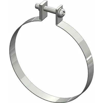 SMC Air Cylinder Sensor Mounting Hardware: Fits 63 mm Bore Dia, Nylon, BAF-06S - Autoswitch Bands