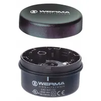 WERMA Terminal Element: Tower Light Mount, For KombiSIGN 71, 1 7/16 in Overall Ht, 64081000