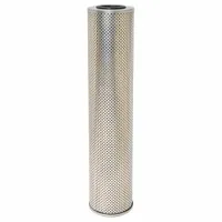 Cartridge hydraulic filter with cellulose media for removing contaminants from hydraulic fluid. Includes two attached grommets. Inside diameter 1 5/8 in. Compatible with Schroeder systems. Used in industrial machinery and mobile equipment hydraulic circuits