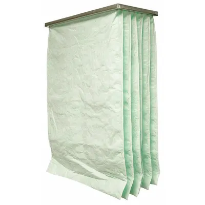 OEM Pocket Air Filter: 20 in x 20 in x 22 in, MERV 11, Orange, Fiberglass - MERV 11 Pocket Air Filters