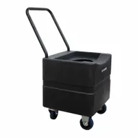 XPOWER Reservoir Tank: Polyethylene, 9.2 gal Tank Capacity, 6 5/16 in x 3 9/16 in x 6 1/2 in, 857AF2 (MPN WT-35)