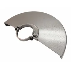 Replacement wheel guard for MAKITA GA7911 grinder. Provides operator protection from debris and sparks during cutting or grinding operations. Direct replacement component for maintaining safe tool operation.