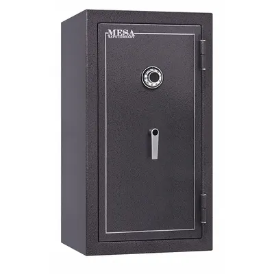 MESA SAFE Safe: Mechanical Combo Lock, 6.4 cu ft Capacity, Steel, 40 in H x 22 in W x 25 in D - Free-Standing Security Safes