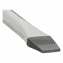 This tether-ready slotted screwdriver features a 3/8 in tip, 8 in shank, and 12 3/4 in overall length. The cushion grip provides comfort during use. Designed for driving and removing slotted screws, it is suitable for industrial applications where tool security is required.