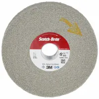 SCOTCH-BRITE Convolute Wheel: 6 in Dia x 1 in W, 1 in Arbor, Aluminum Oxide, Medium, Hard (8), XL-WL (MPN 7000000734)