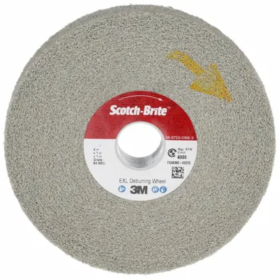 SCOTCH-BRITE XL-WL Convolute Wheel - Deburring Wheels for Carbon Steel & Soft Metals