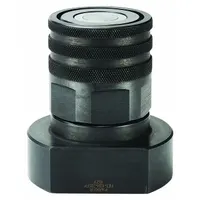 PARKER Hydraulic Quick Connect Hose Coupling: 1 in Coupling Size, Steel, 1.89 lpm Max. Flow Rate (MPN FET-1001-20SFP)