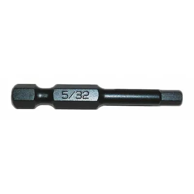 WESTWARD Power Bit: Power Bit, Imperial, Hex Head, Std, 2 in Overall Lg, Impact Rated - Hex Impact Bits