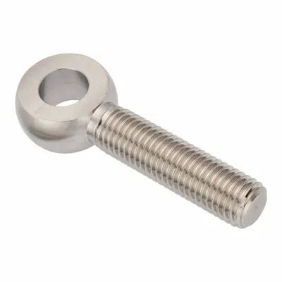 AMPG Fixed Rod End: Stainless Steel, Plain, 3 1/2 in Hole Center-to-End Lg - Stainless Steel Male Threaded Fixed Rod Ends