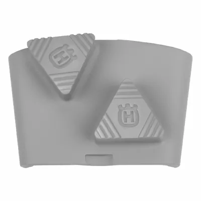 HUSQVARNA Grinding Tool: Hard, 30 Grit, Gray, 2 Segments, Concrete - Grinding & Surface Preparation Tools