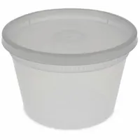 PACTIV Disposable Carry-Out Food Container: Plastic, 1 Compartments, 16 oz Capacity, Clear, 240 PK (MPN YSD2516)