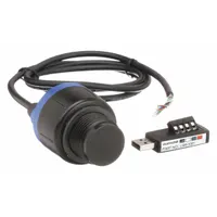 FLOWLINE Noncontact Ultrasonic Level Sensor: 1 in NPT, 1 3/8 in Antenna Dia, 49.2 in Range, NPT (MPN DX10-01)