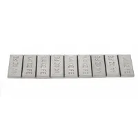 PERFECT EQUIPMENT Adhesive Wheel Weight: Wheel Weights, Adhesive, Aluminum/Steel, SST, Steel, Coated (MPN 200624ST)