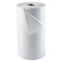 BRADY SPC ABSORBENTS Sorbent Roll: Polypropylene, White, 150 ft Roll Lg, 30 in Roll Wd (MPN OP350-DP)