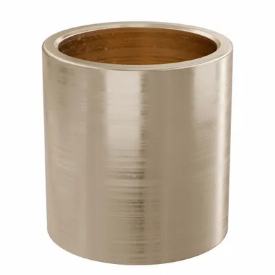 OILITE Sleeve Bearing: Bronze, SAE 841, 50 mm Bore, 60 mm OD, 63 mm Lg - Lubricated General Purpose Metallic Sleeve Bearings