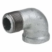 USA INDUSTRIALS Metal Pipe Elbow: 90° Elbow, 300 psi, 1/2 in x 1/2 in, Malleable Iron (MPN ZUSA-PF-23309)