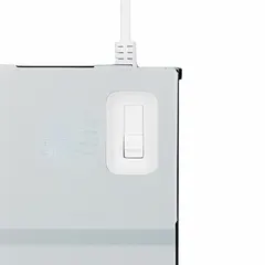 This low-profile canless downlight delivers 800 lumens at 5000K color temperature, consuming 10 W. It operates on 120 to 277V AC and is dimmable. The smooth trim style provides a clean appearance; trim color is available separately. Suitable for new construction or retrofit installations in residential and commercial ceiling applications.