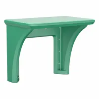 CORTECH Wall-Mount Desk: Green, 29 in Overall Ht, 36 in Overall Wd, 24 in Overall Dp, Wall Mount (MPN 7605GN)