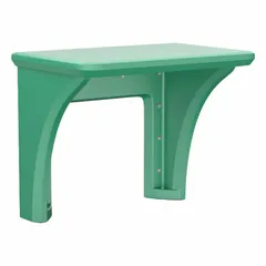 This wall-mount desk from CORTECH's Endurance series is constructed of polyethylene. It measures 36 inches wide, 24 inches deep, and 29 inches high. Suitable for space-saving workstations in industrial, laboratory, or clean room environments.